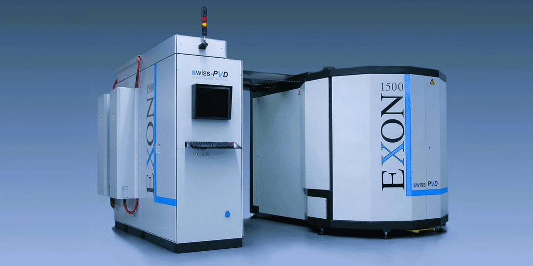 Image 3D d'une machine Swiss-PVD Exon-1500